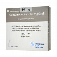 Gentamicin Kabi 80mg/2ml - Cty CP Fresenius Kabi Bidiphar