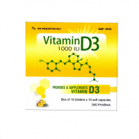 Vitamin D3 - Dược Hậu Giang