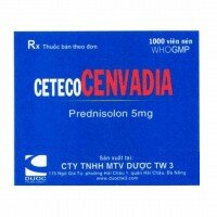 Ceteco cenvadia (Prednisolon) - Dược TW3