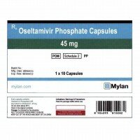 Thuốc điều trị Cúm Oseltamivir Phosphate capsules 45mg - India (Ấn Độ)