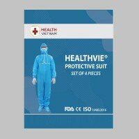Bộ trang phục phòng chống dịch Healthvie - Bộ 4 món, Cấp độ 2