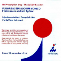 FLUORESCEIN SODIUM MONICO - Ý