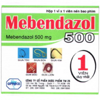 Mebendazol 500mg