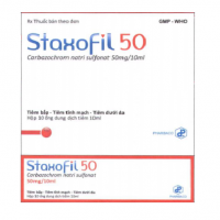 STAXOFIL 50 - Thuốc tác dụng lên quá trình đông máu