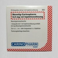 Neostigmin bromid - Thuốc giãn cơ và tăng trương lực cơ, ĐỨC