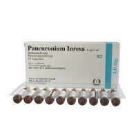 Pancuronium (Pancuronium bromid) - Thuốc giãn cơ và tăng trương lực cơ, ĐỨC