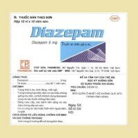 Diazepam – Thuốc chống co giật/ động kinh, Pharmedic Việt Nam