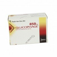 Glucophage 850mg - Merck (Đức)