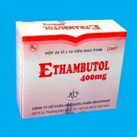 Ethambutol 400 - Mekophar VIỆT NAM