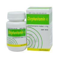 Clorpheniramin 4 - Dược Hậu Giang