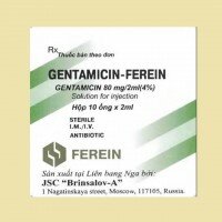 Gentamicin-Ferein, Nga